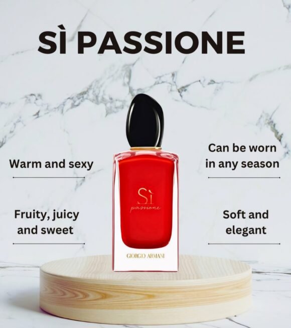 Giorgio Armani Sì Passione – Eau de Parfum for Women