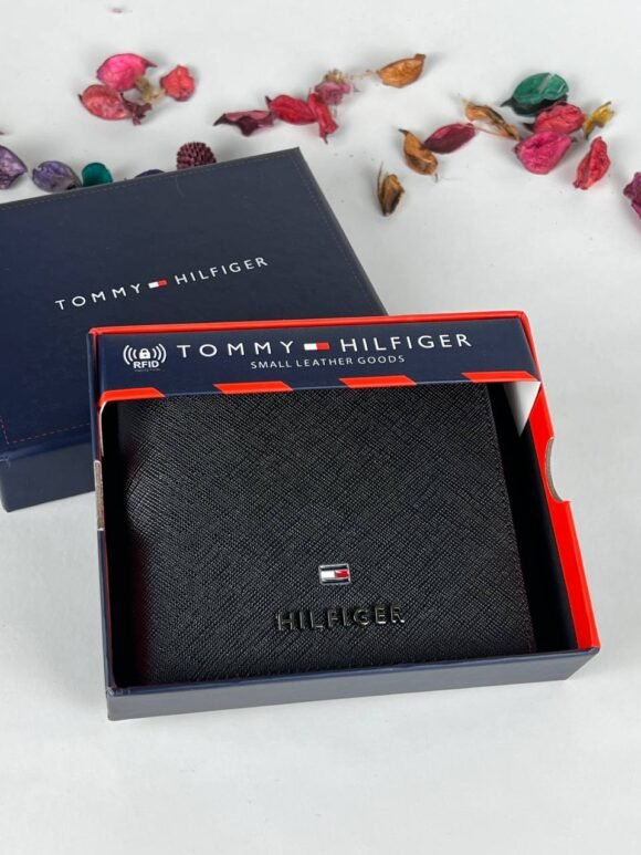 Tommy Hilfiger Men's Brown Genuine Leather Wallet – RFID Blocking - Image 3