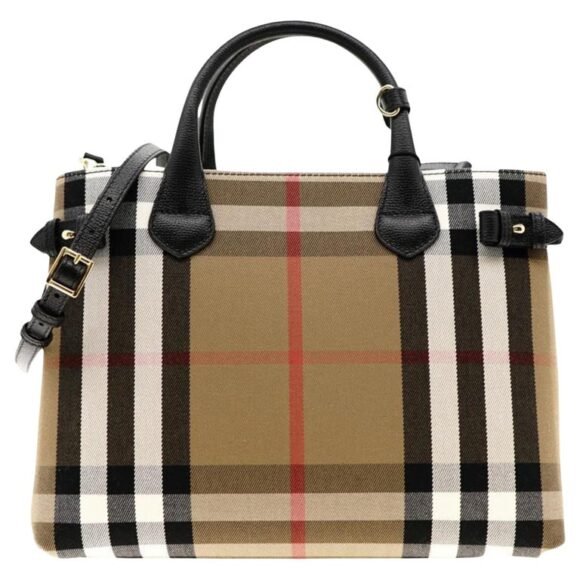 Burberry  Medium Tote Bag / Top Handle Bag - Image 2