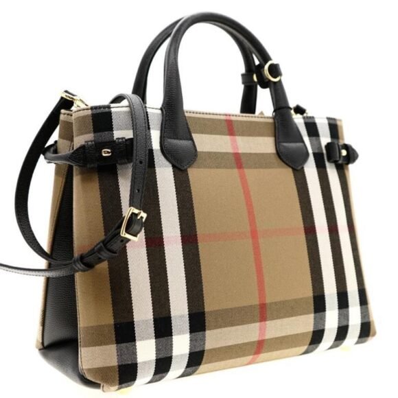 Burberry  Medium Tote Bag / Top Handle Bag - Image 3