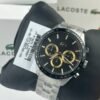 Lacoste Men's Watch - The Luxury of Gold and the Elegance of Alligator
