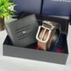 Tommy Hilfiger Men's Wallet and Belt Set