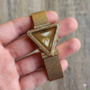 GUESS Triangular Gold Watch – Engineering Elegance, Signature of Boldness