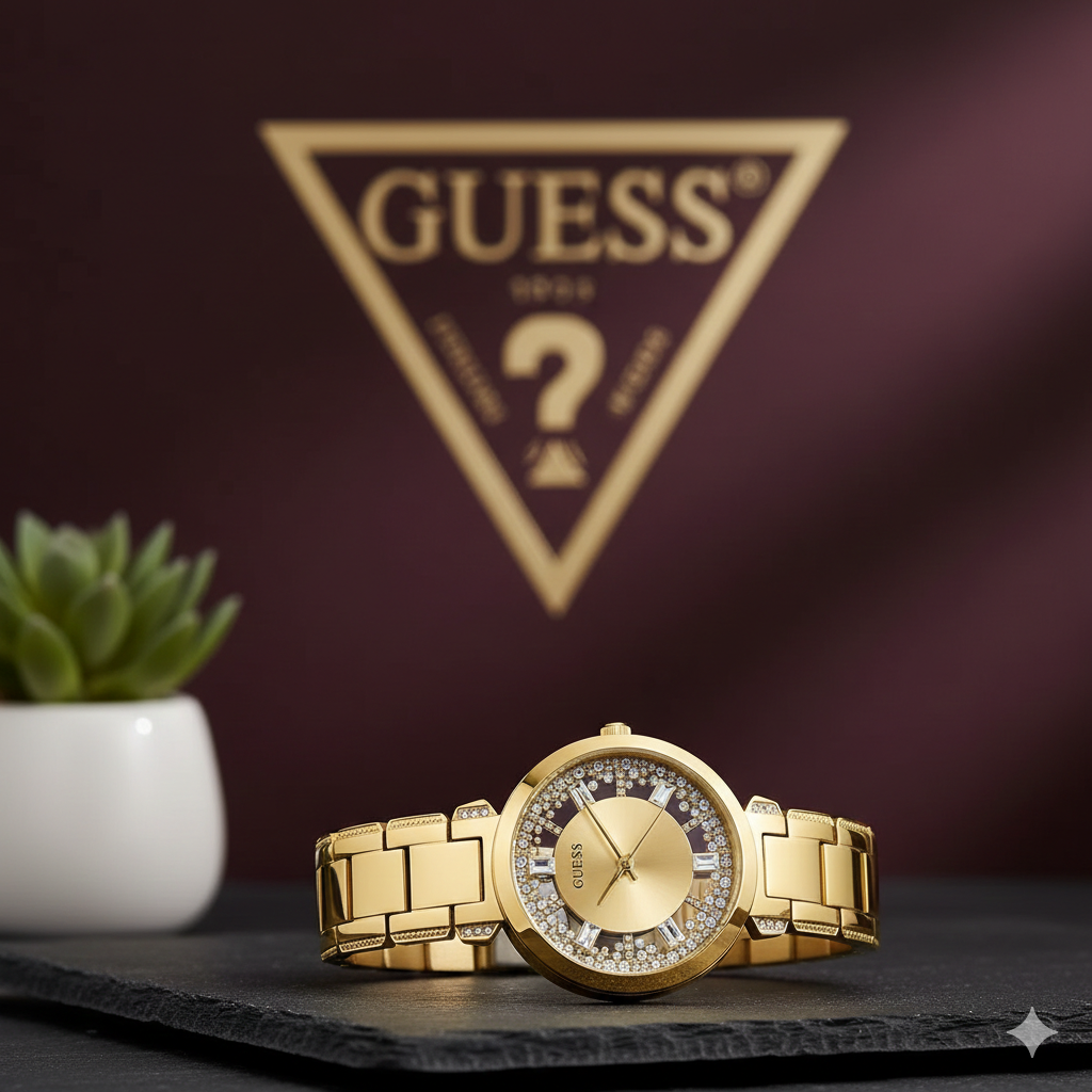 GUESS – The Brilliance of Gold, The Signature of Elegance