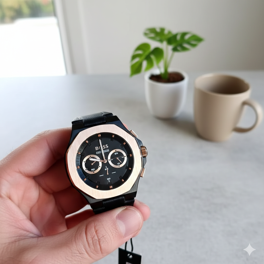 Hugo Boss Chronograph Watch – Timeless Elegance in Every Detail