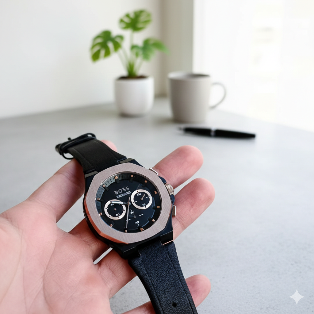 Hugo Boss Chronograph Watch – Timeless Elegance in Every Detail - Image 3