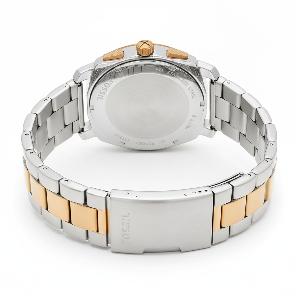 Fossil – Two-Tone Metallic Elegance - Image 2