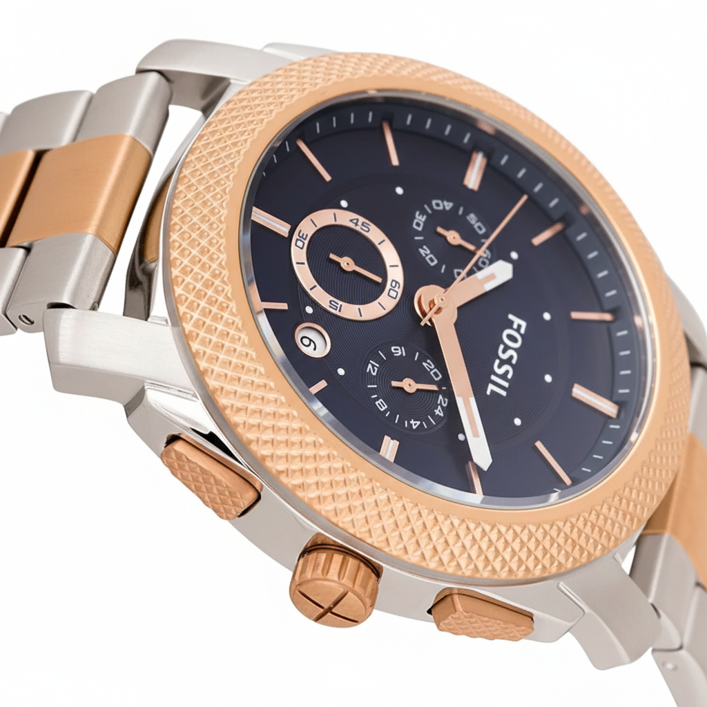 Fossil – Two-Tone Metallic Elegance - Image 3
